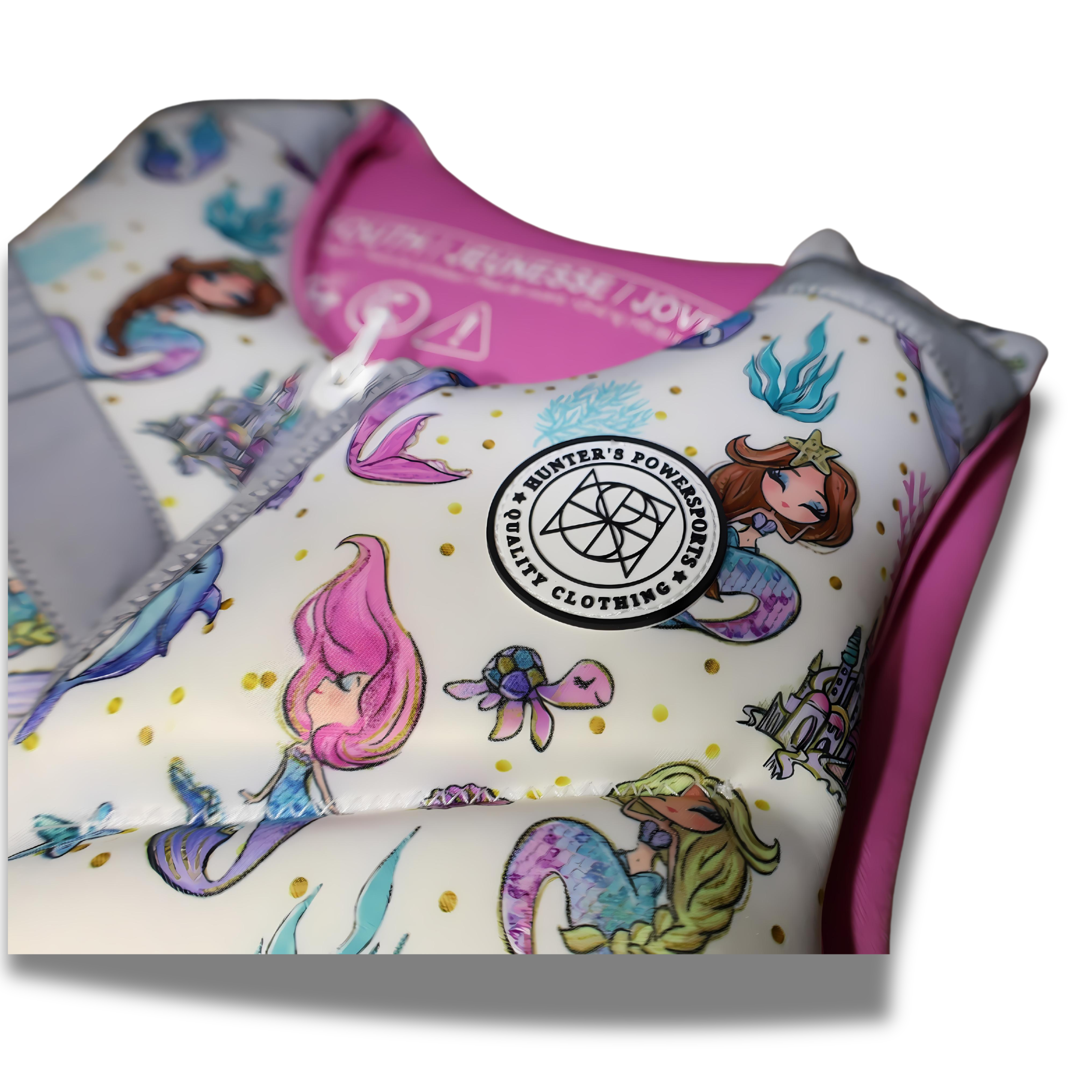 Pink Mermaid Youth Life Vest | Girl's Safety Gear | Buy Now