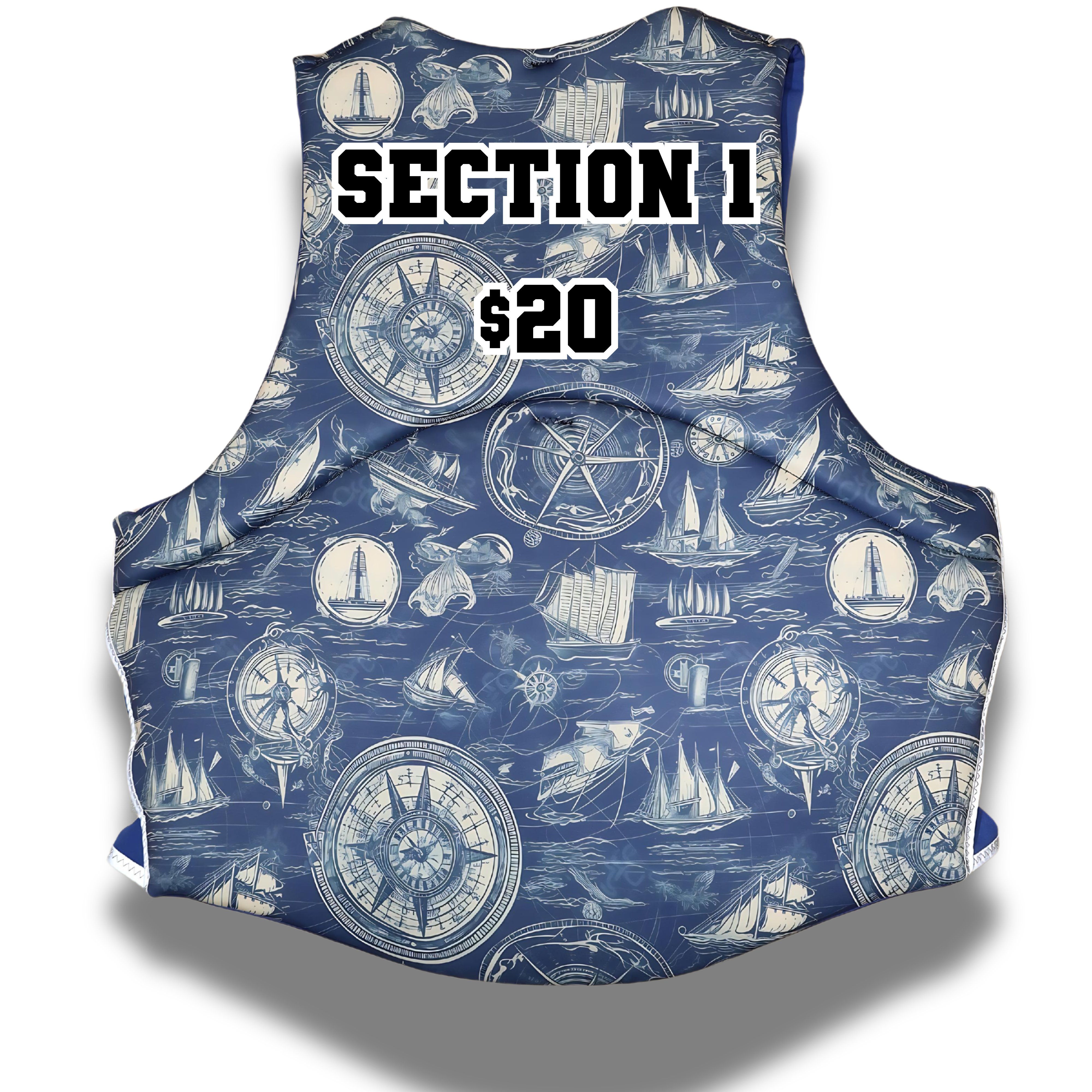 🔥 SECTION 1 MEN'S CUSTOMIZE YOUR HUNTERS POWERSPORTS REFLECTIVE LIFE VEST! 🔥