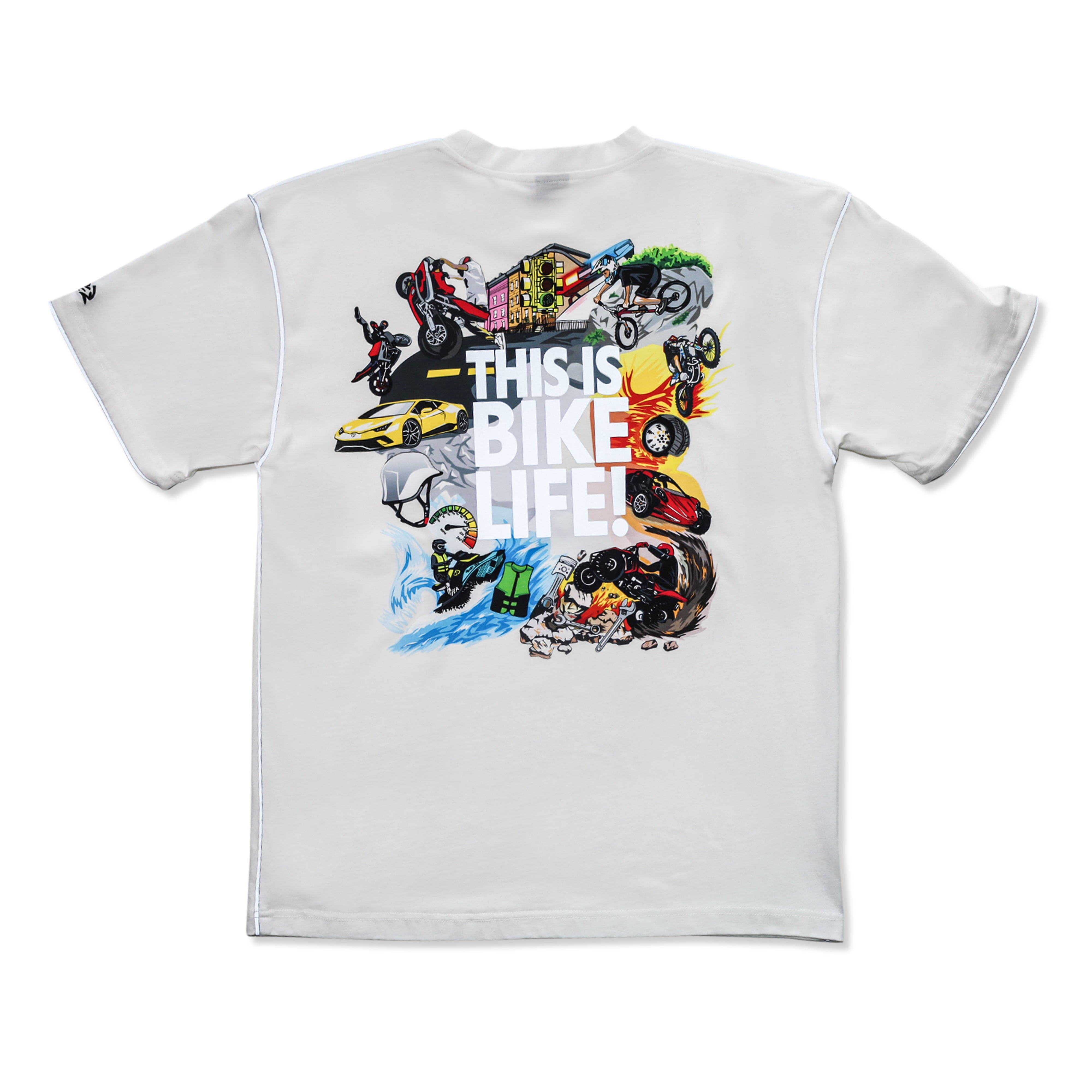 This Is Bike Life! Men's Reflective T-Shirt | Ride Safe & Bold