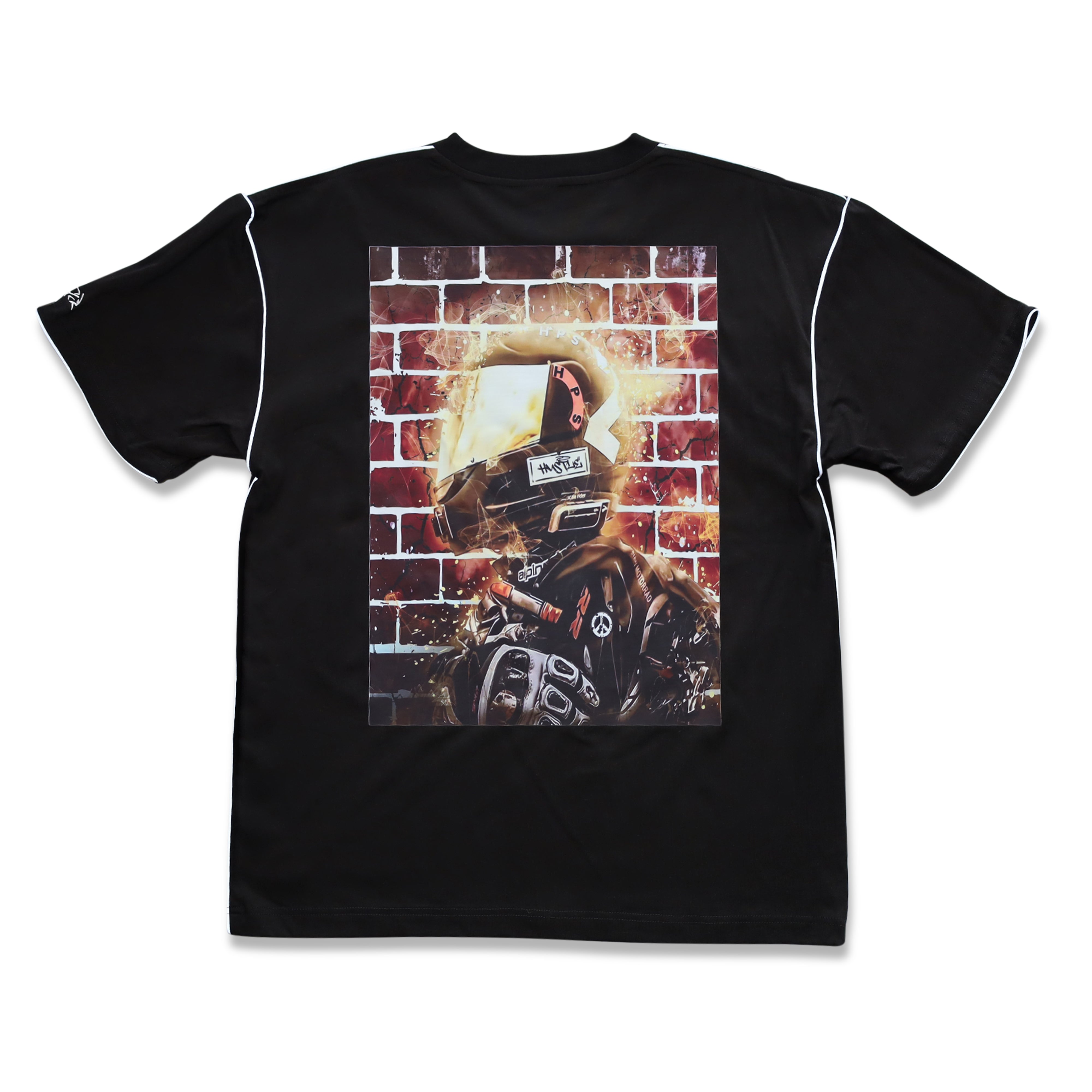 Ride Through the Fire Men's Reflective T-Shirt | Safety & Style