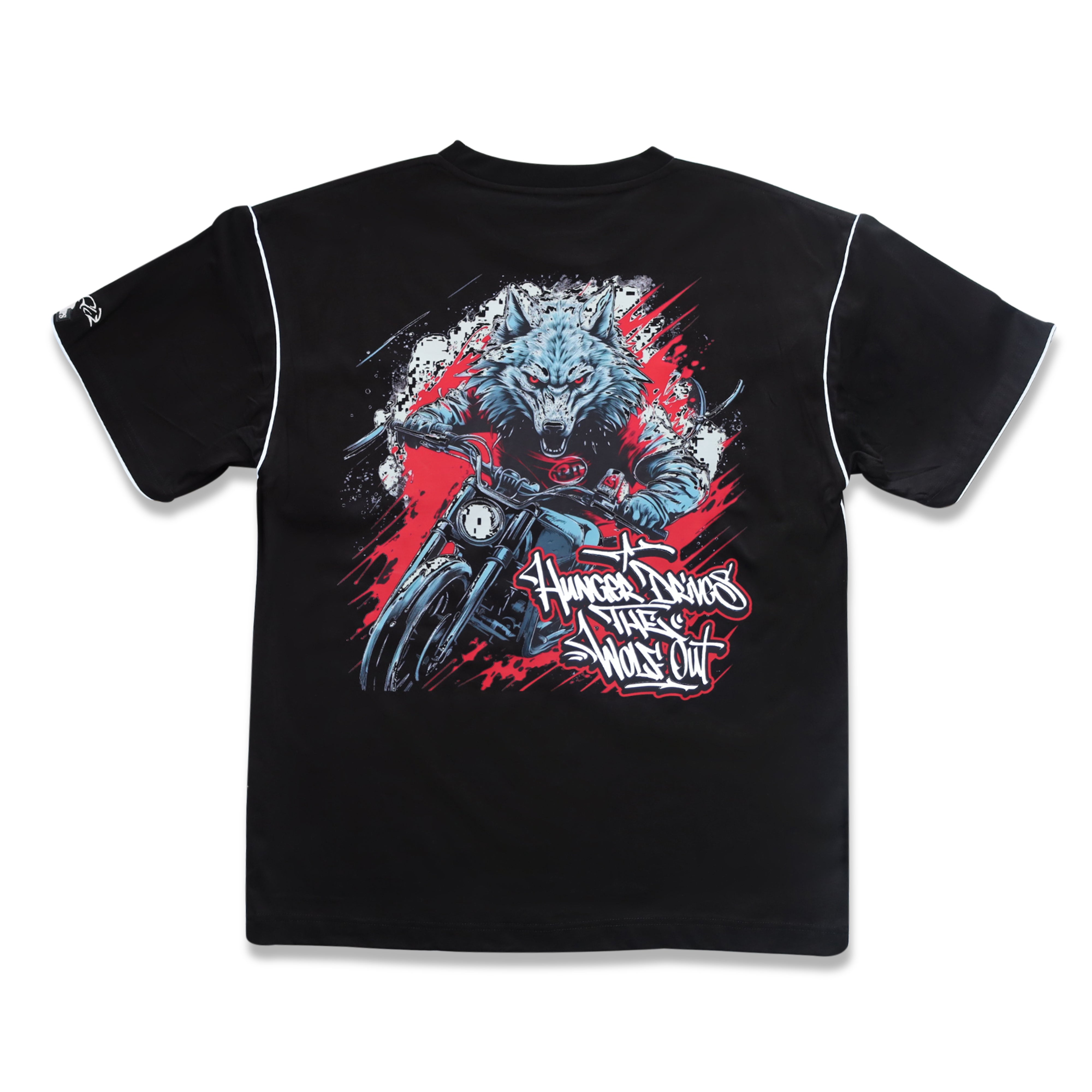 Wolf Pack Men's Reflective T-Shirt | Bold & Safe | Night Gear