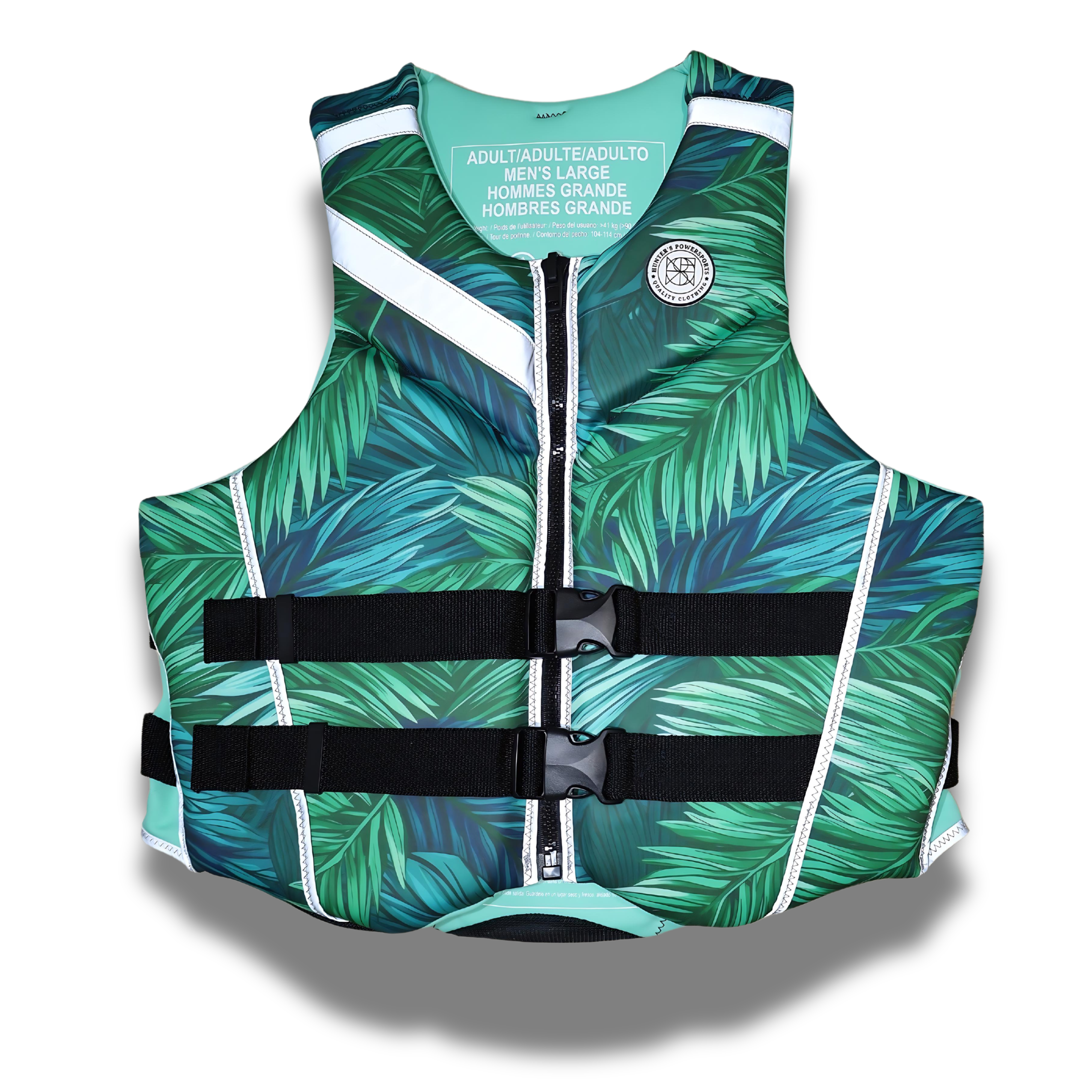 LONO Men's Reflective Life Vest | Safety Vests | Water Sports Gear