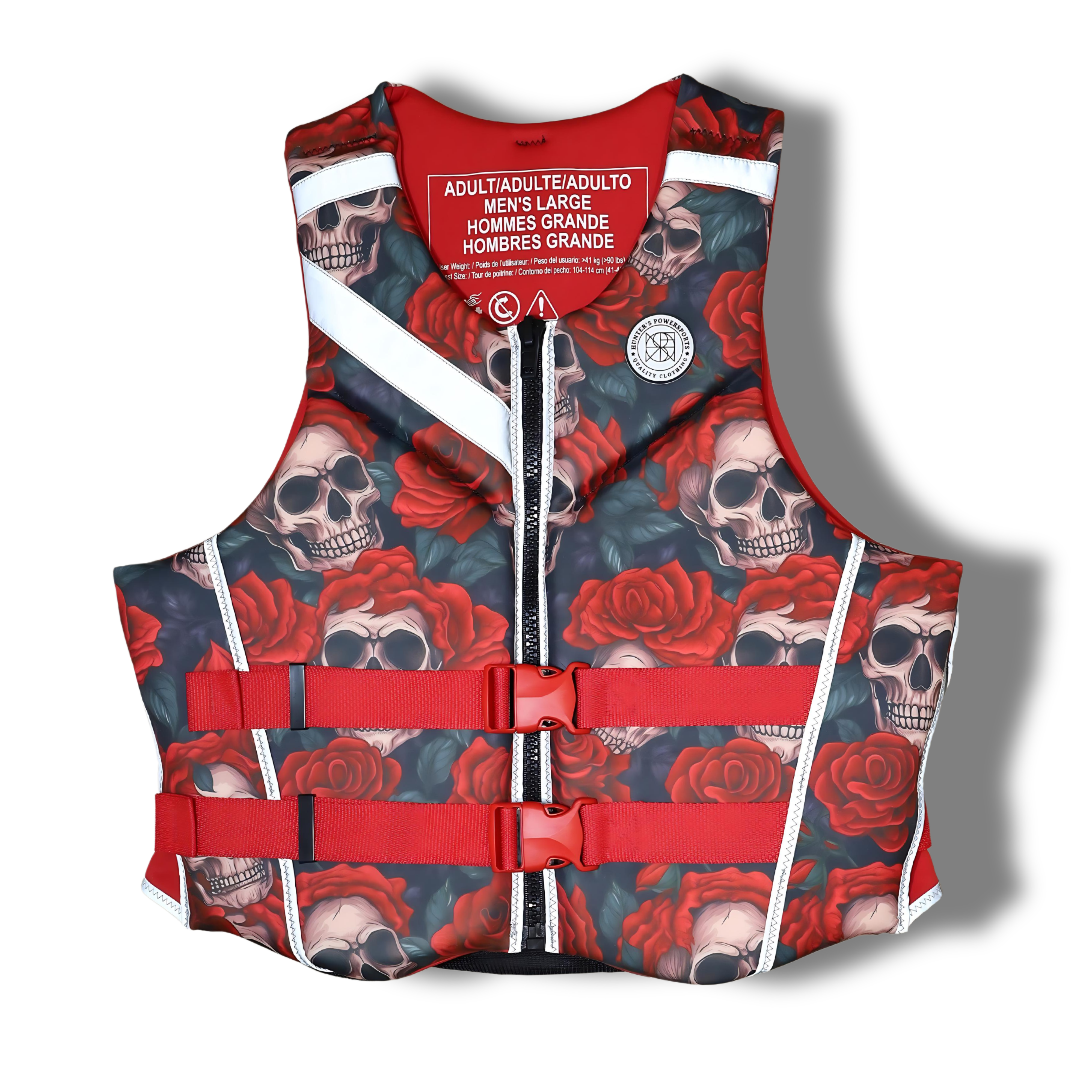 KU Men's Reflective Life Vest | Safety Gear | Water Sports