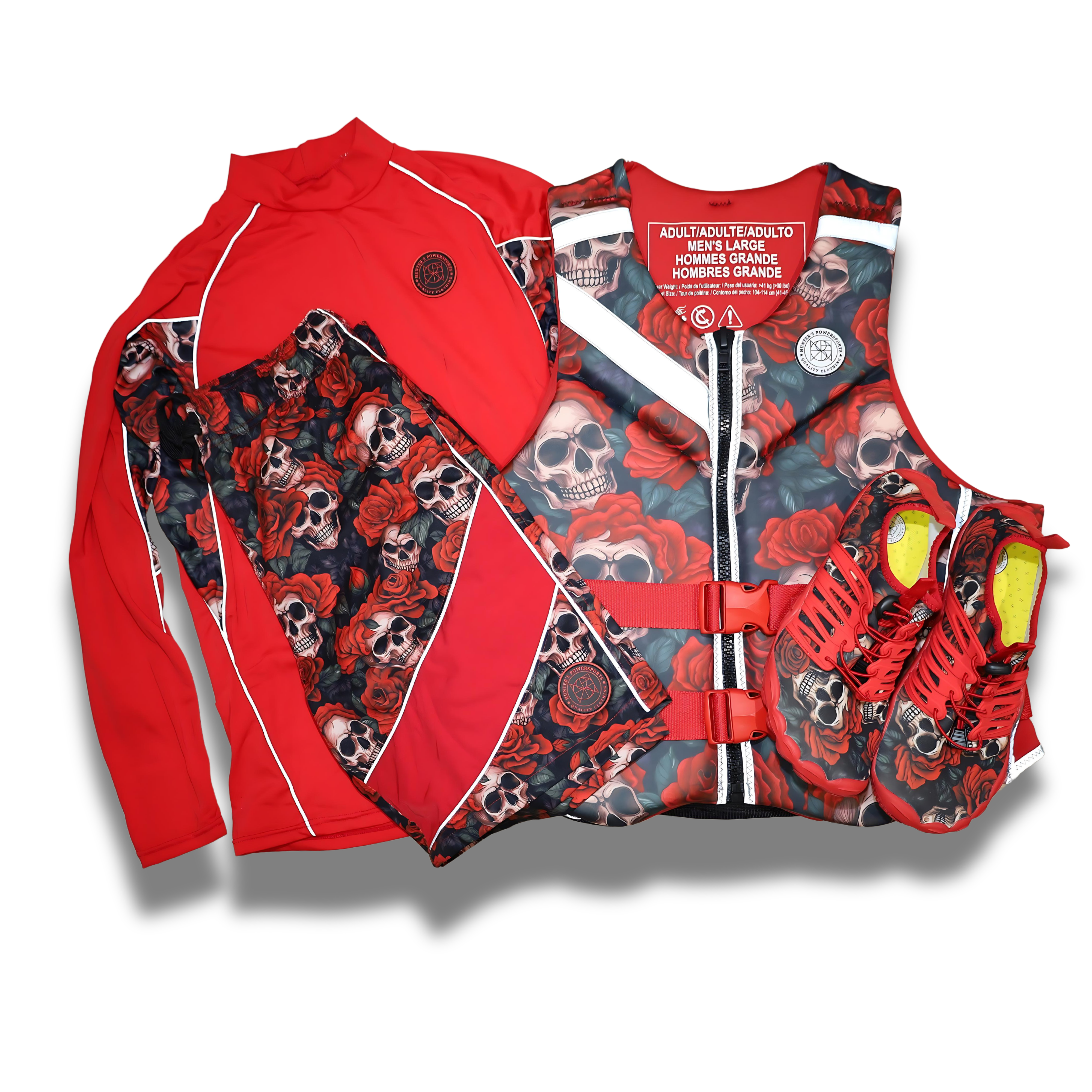 KU Men's Reflective Life Vest | Safety Gear | Water Sports