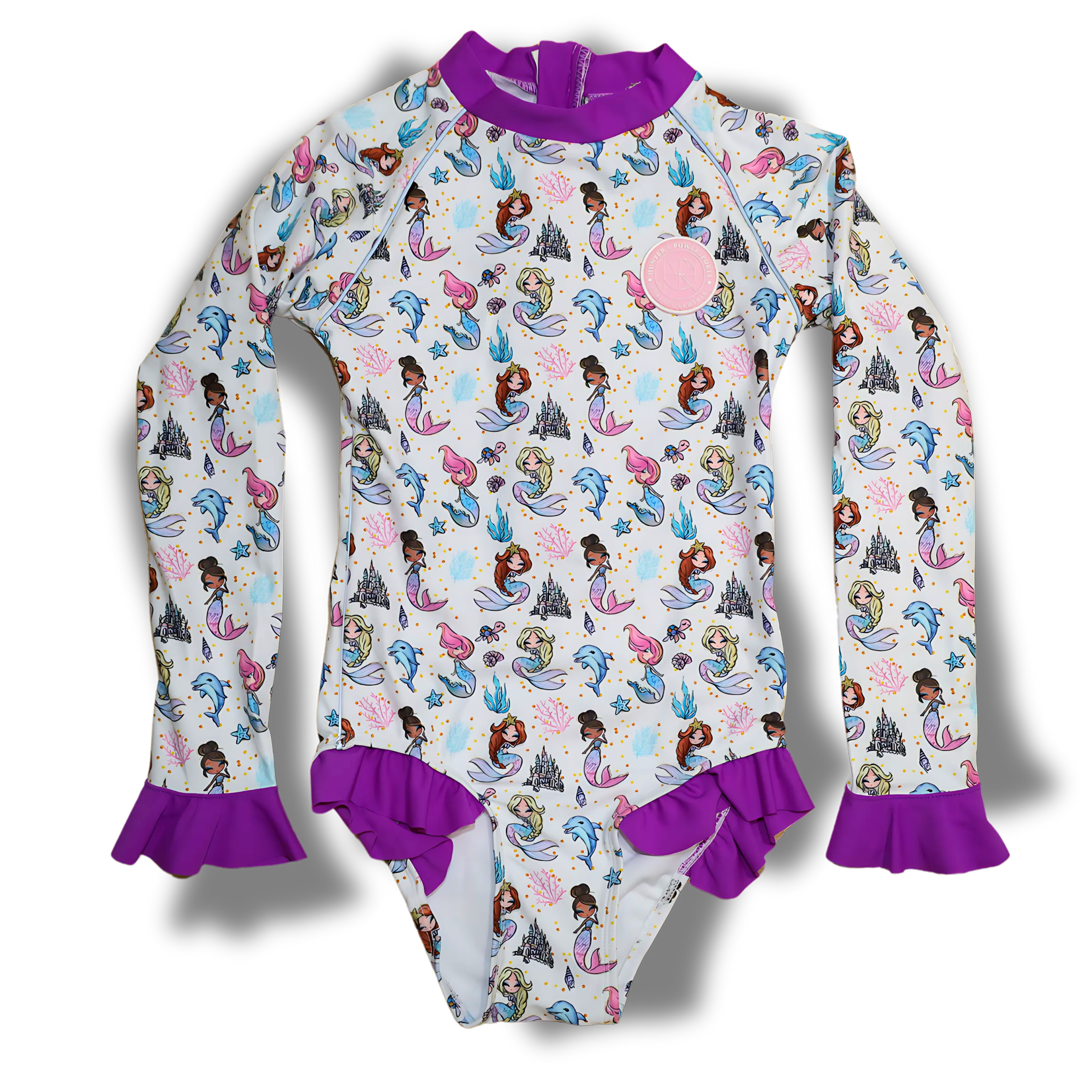 POLOLIA GIRL'S REFLECTIVE SWIMSUIT