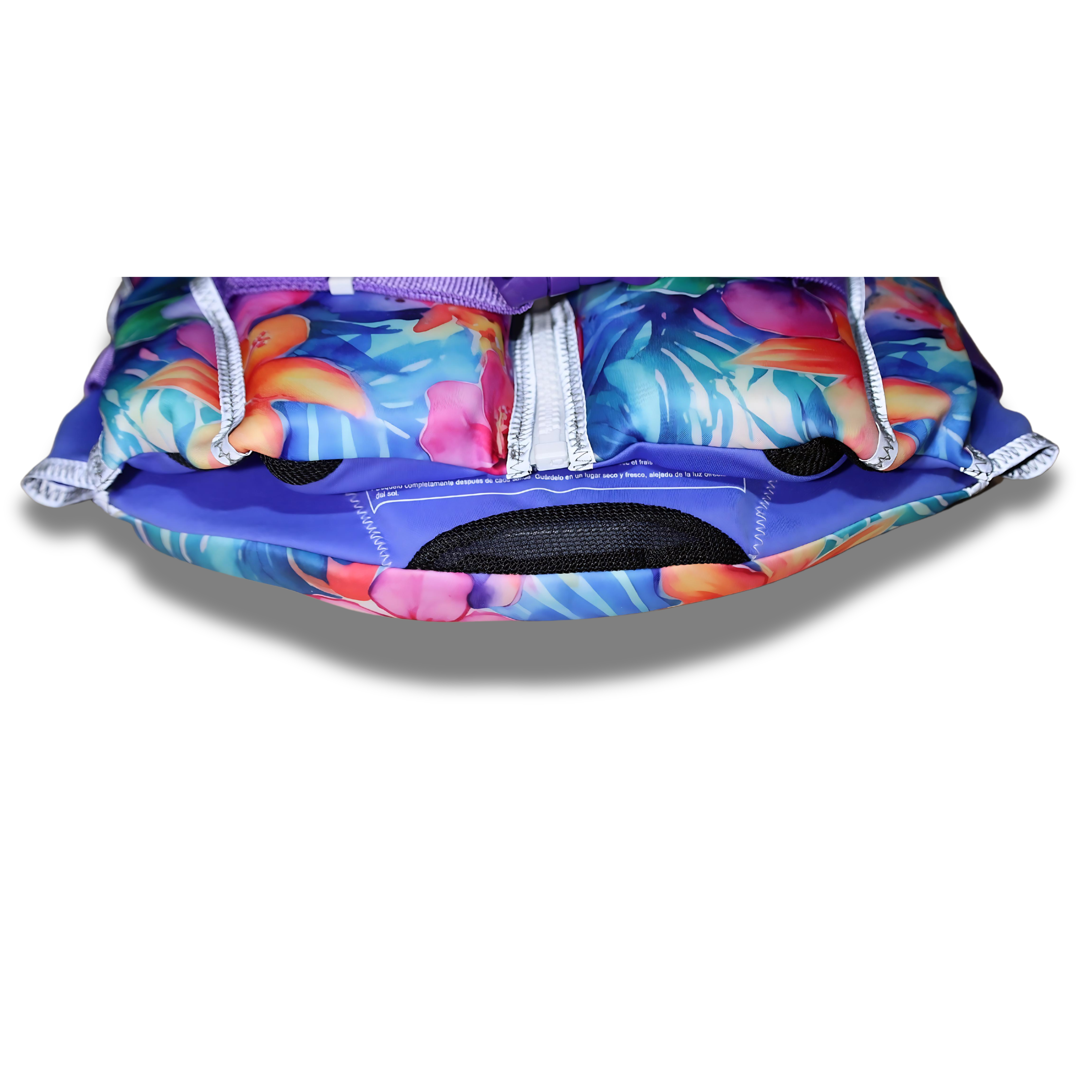 Purple Tropical Teen Life Vest | Girl's Reflective Gear | Buy Now