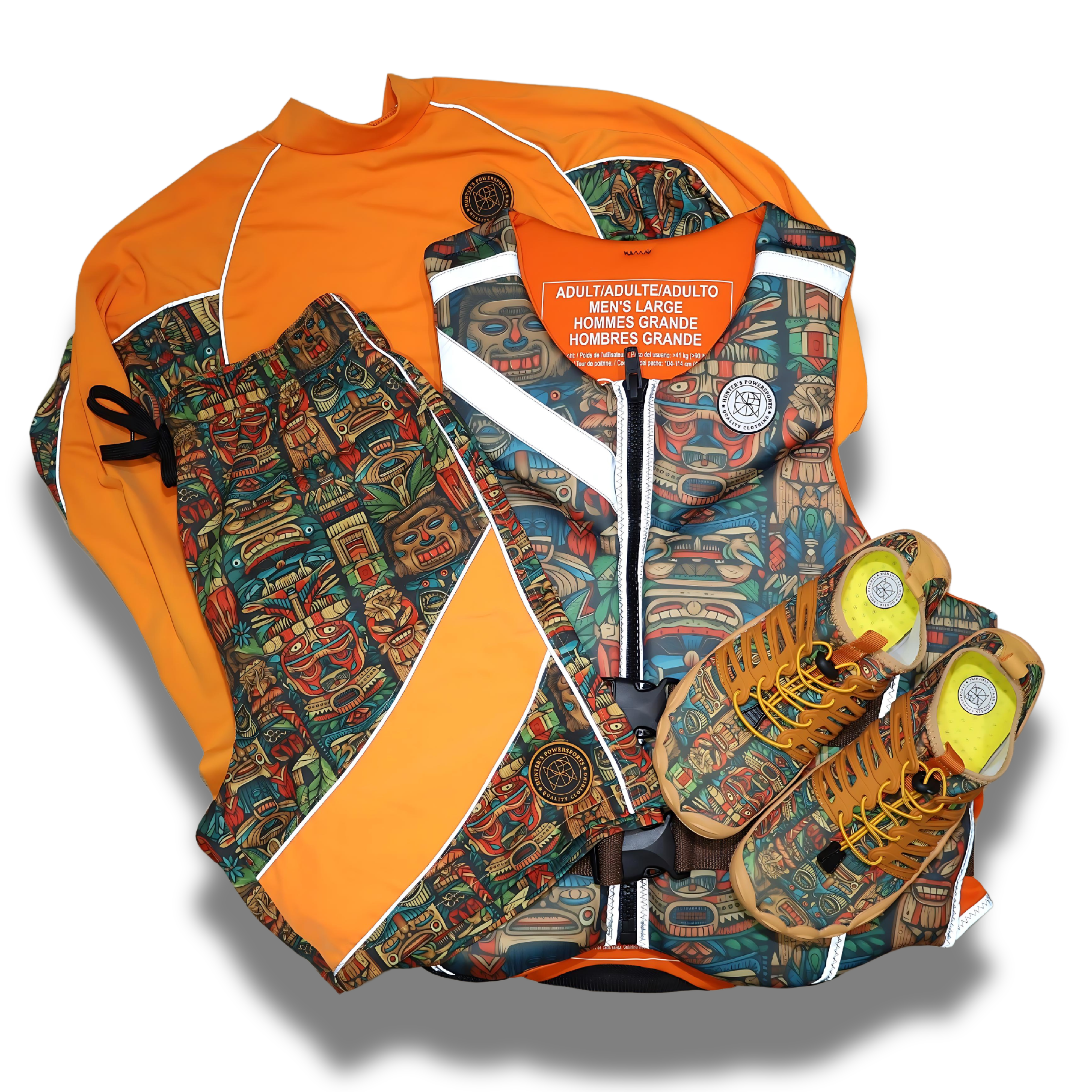 KANEHEKILI MEN'S REFLECTIVE LIFE VEST