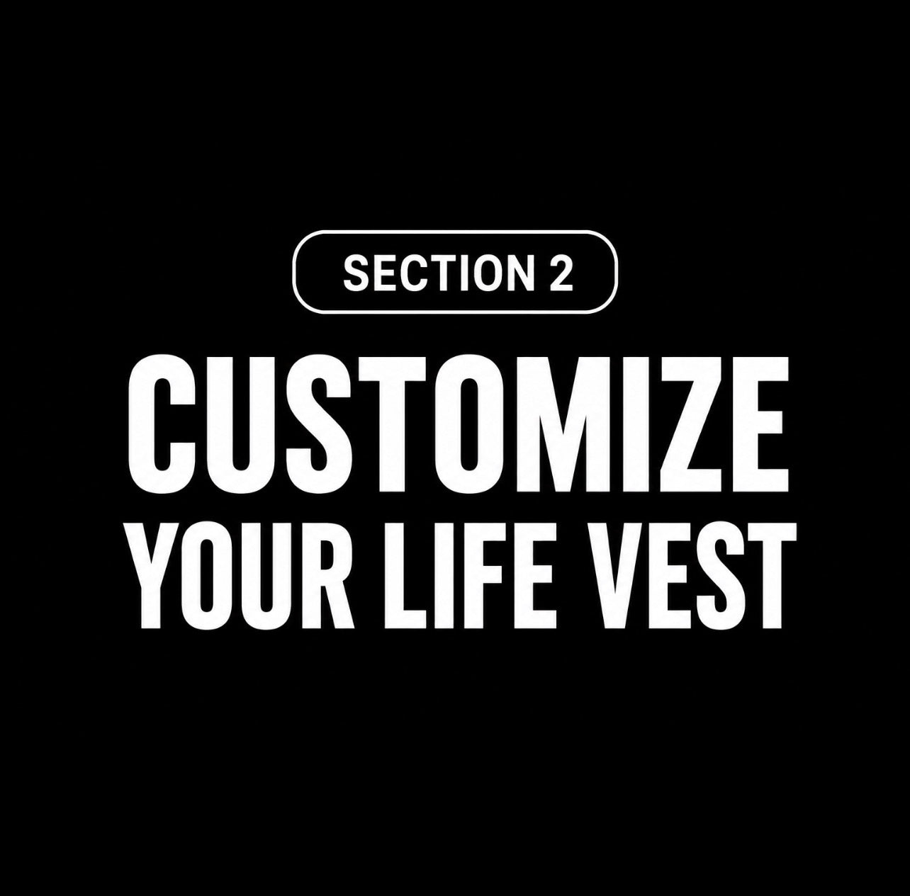 🔥 SECTION 2 MEN'S CUSTOMIZE YOUR HUNTERS POWERSPORTS REFLECTIVE LIFE VEST! 🔥