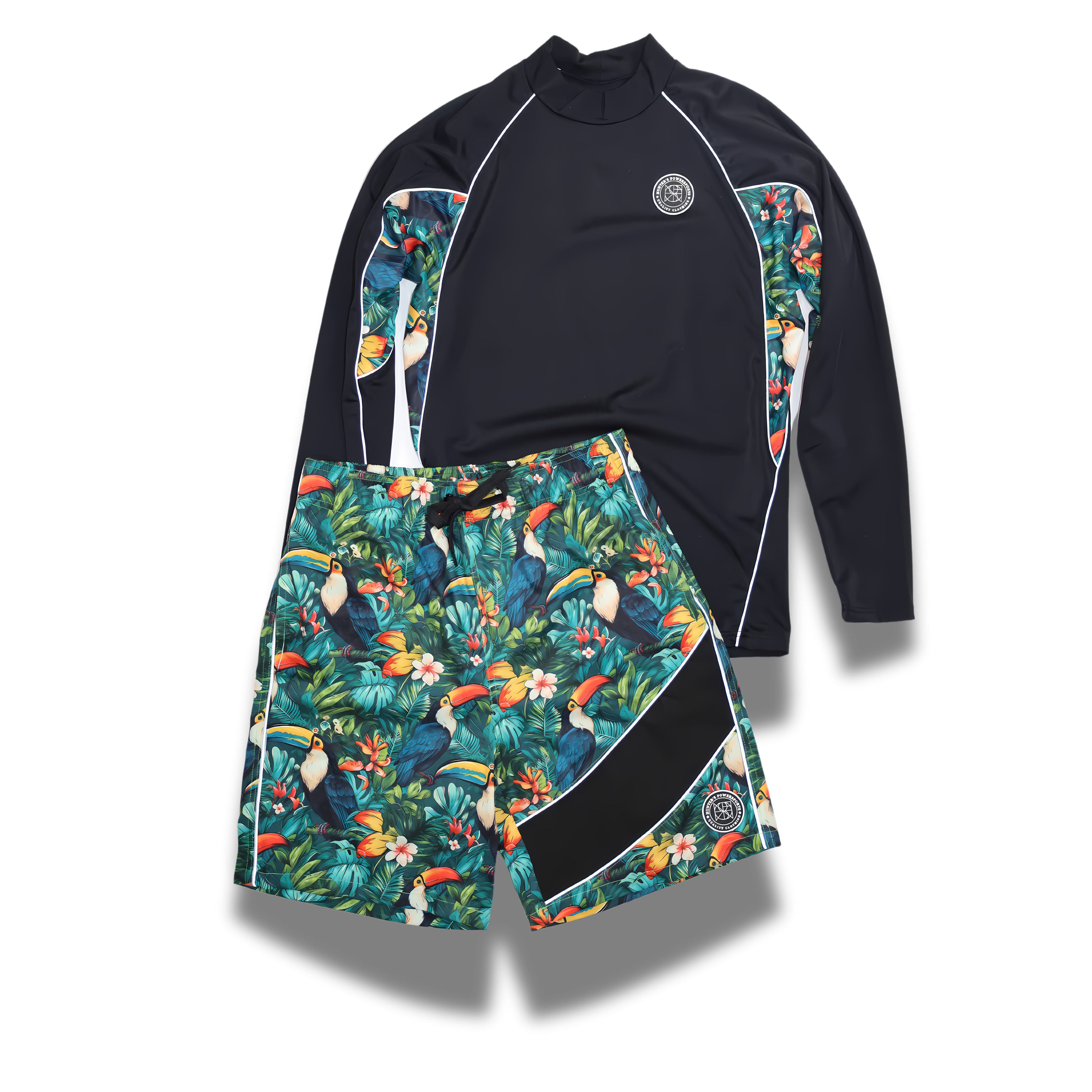 Ino Men's Reflective Rash Guard Set | Swim & Safety Gear | Buy Now